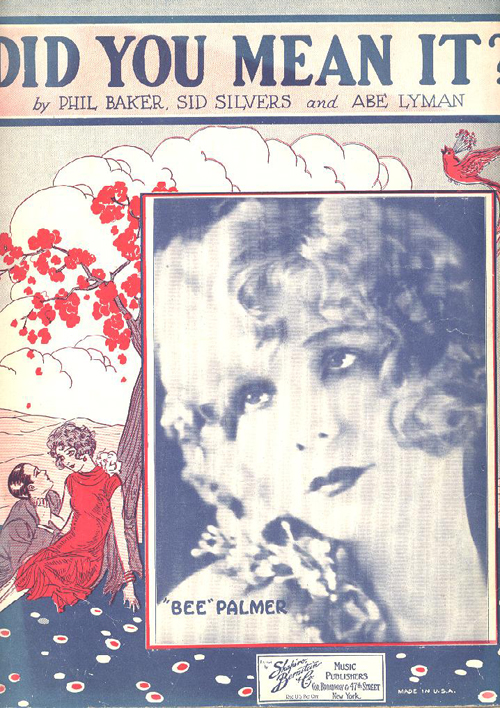 Did You Mean It - 1928